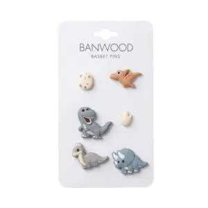 Banwood - Basket Pins - Dinosaurs