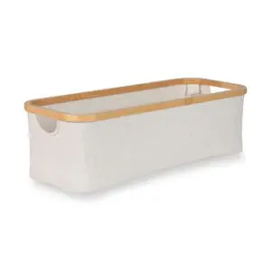 Quax - Aufbewahrungskorb - Wickeltisch - 60 x 24 cm Beige-Naturel