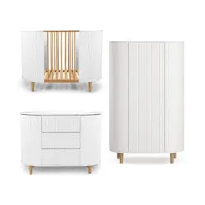 KAS Kopenhagen - 3-piece Nursery - Kai - White/Oak