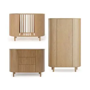 KAS Kopenhagen - 3-piece Nursery - Kai - Oak