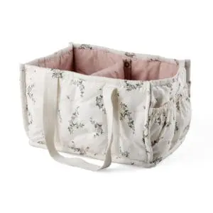 Sebra - Diaper Caddy - Powder Blossom