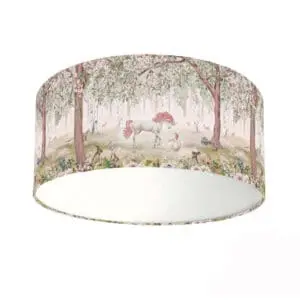 Kikki Belle - Plafondlamp - Unicorn Forest - Green