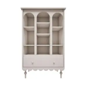 Wood Luck Design - Boekenkast - Babushka - White
