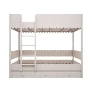 Wood Luck Design - Bunk Bed - Babushka - White