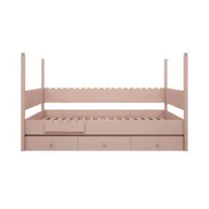 Wood Luck Design - Lower Bunk Bed - Babushka - Pink