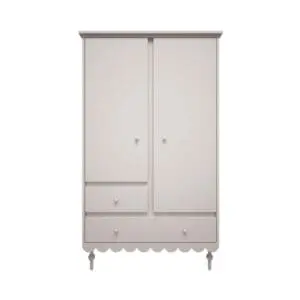 Wood Luck Design - Wardrobe - Babushka - White