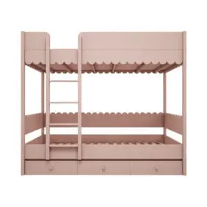 Wood Luck Design - Bunk Bed - Babushka - Pink
