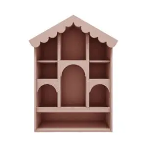 Wood Luck Design - Dollhouse - Babushka - Pink