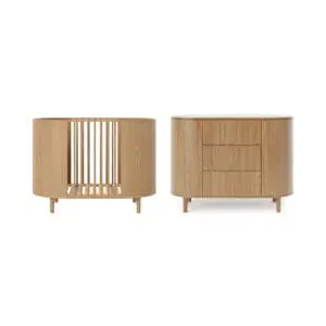 KAS Kopenhagen - Kai - 2-piece Nursery - Oak
