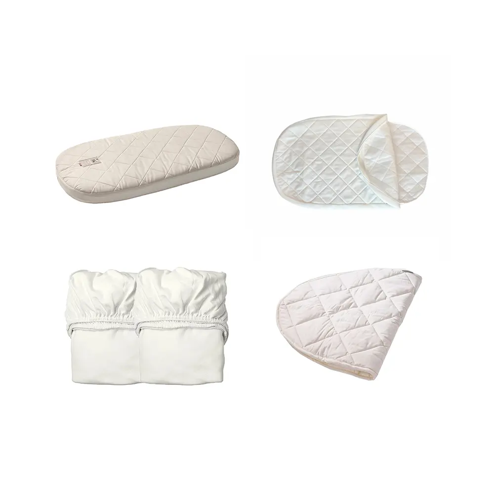 Leander - Classic Baby Cot - Matratze, Spannbettlaken & Matratzenschutz