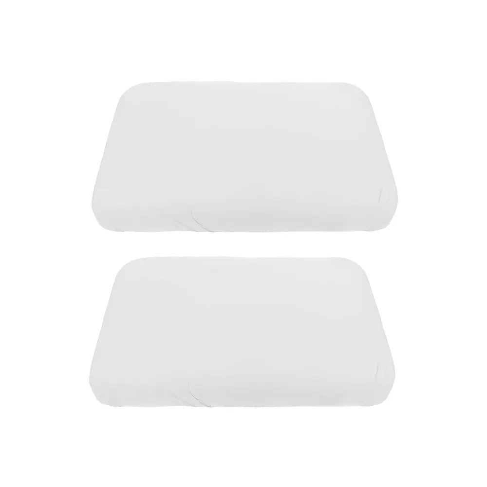 Sebra - Jersey Sheet - 2-Pack Baby 70 × 120 cm - White