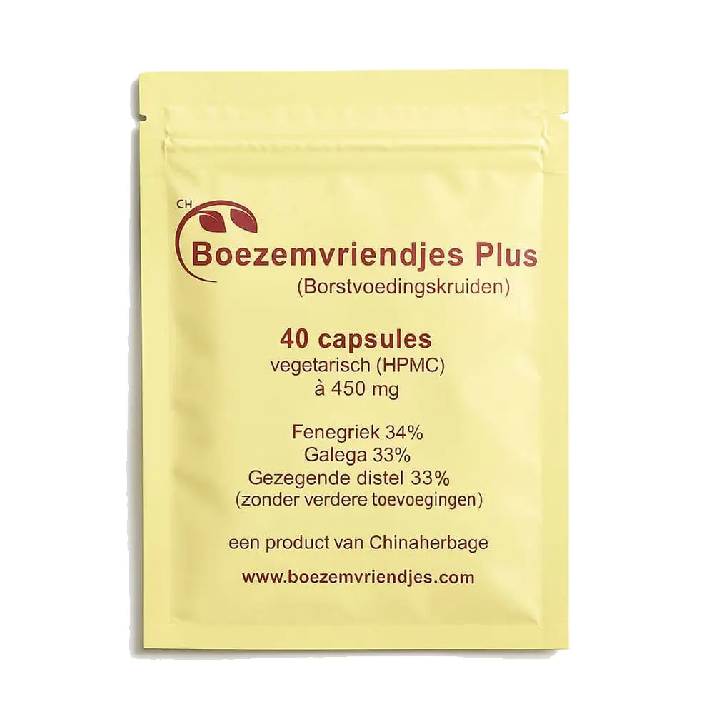Boezemvriendjes - Plus Capsules - Breastfeeding Herbs