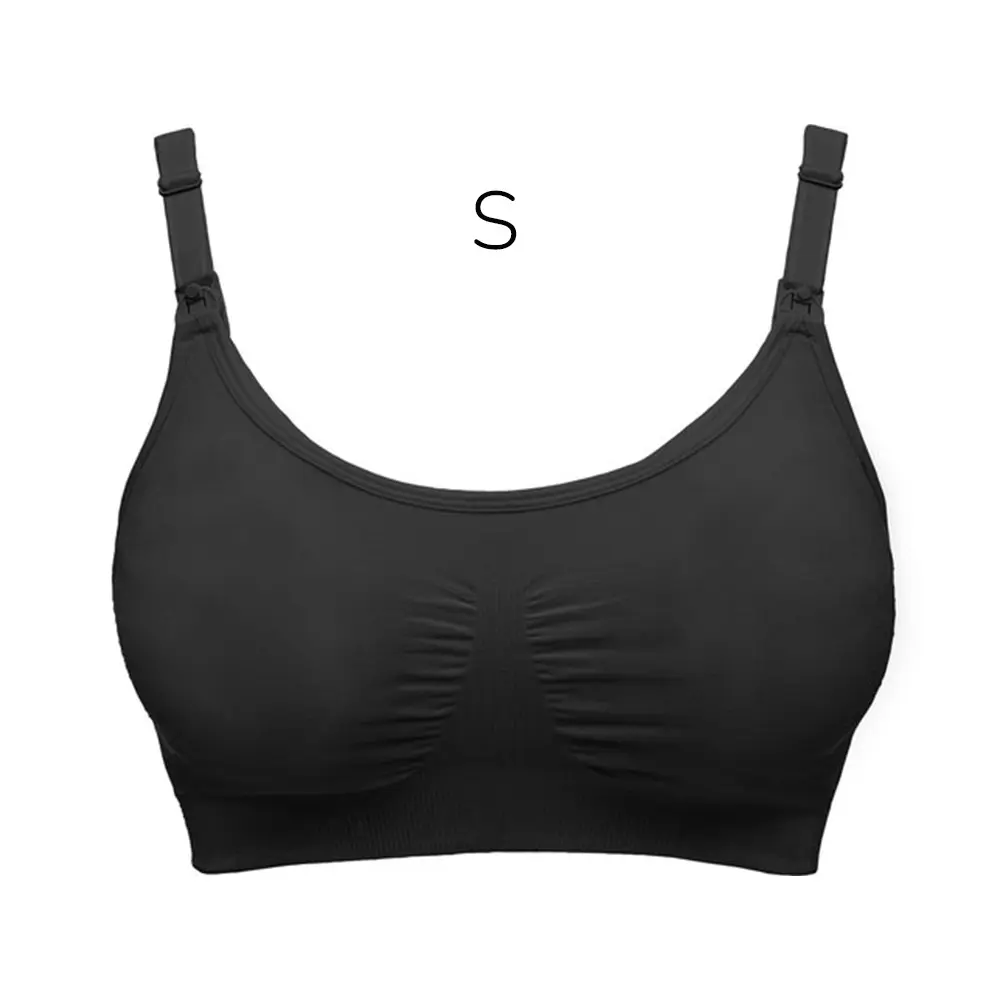 Medela - 3-in-1 Kolf-BH - Zwart - S
