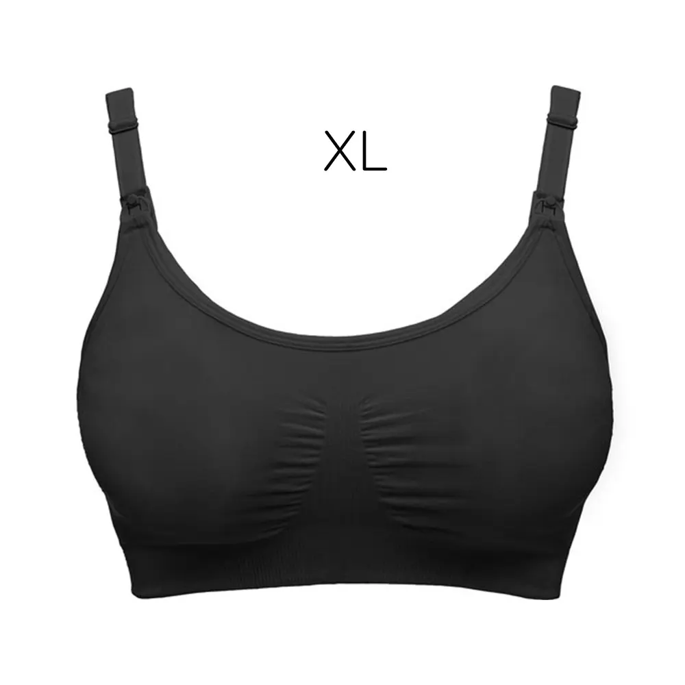 Medela - 3-in-1 Pumping Bra - Black - XL