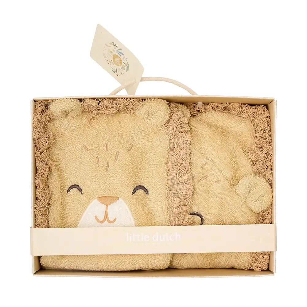 Little Dutch - Geschenkdoos - Leeuw - Geel