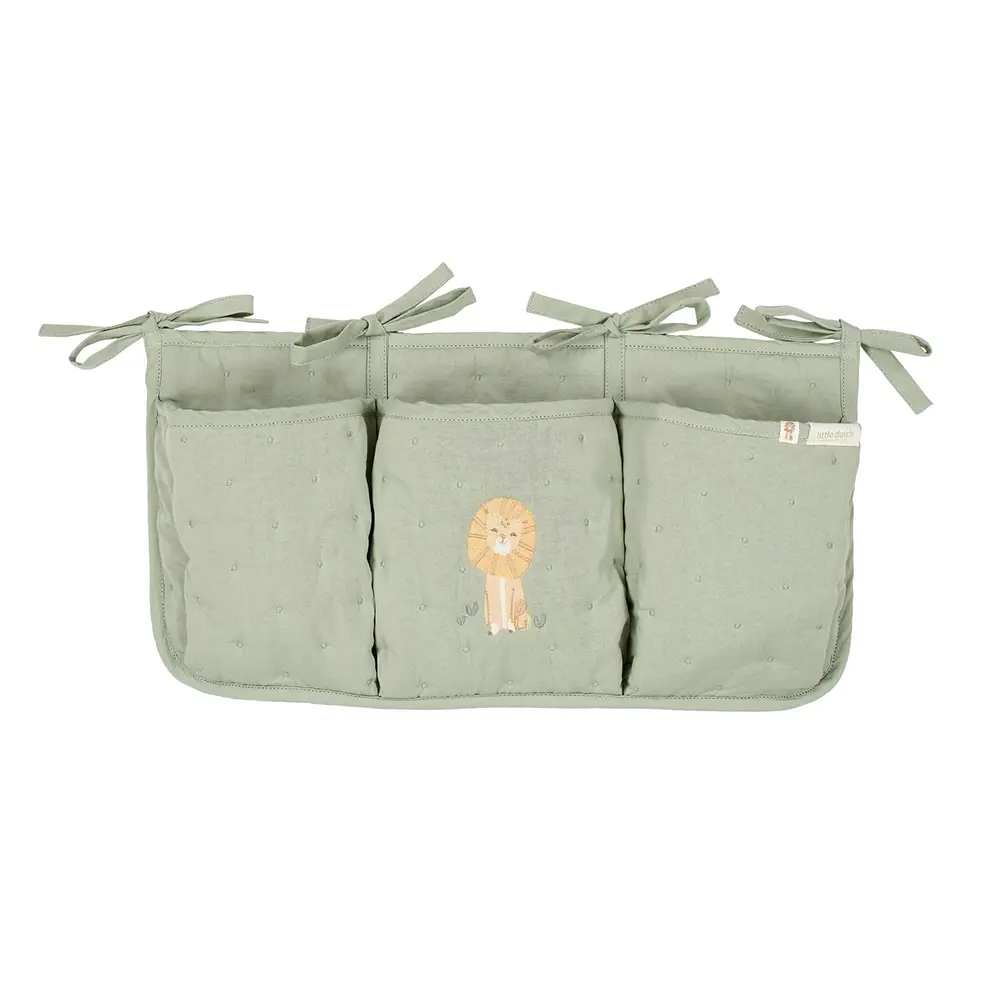 Little Dutch - Organiser - Leeuw - Groen 42 X 22 Cm