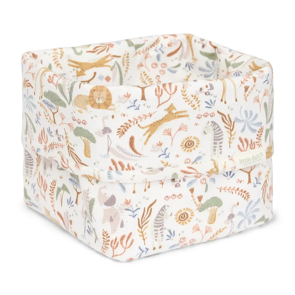 Little Dutch - Changing Basket - Large - Safari Wonders