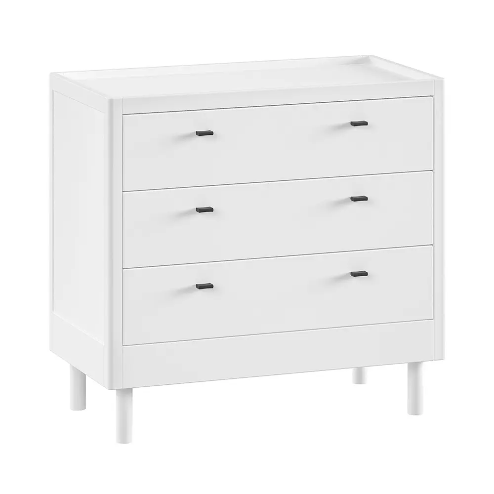 Jaxx - Forrest - 3-Drawer Chest - White Beech