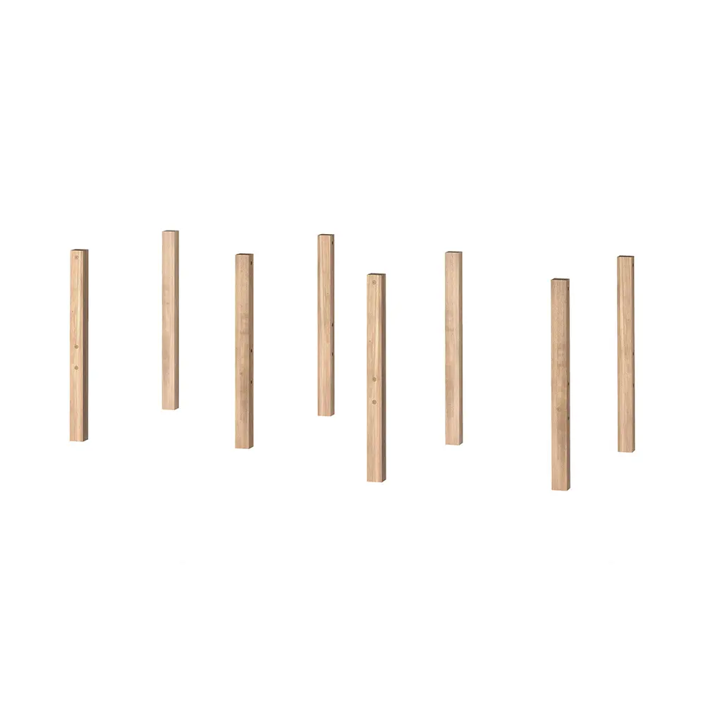 Vipack - Forrest - Leg Conversion Kit - Natural Beech For FOSB9010