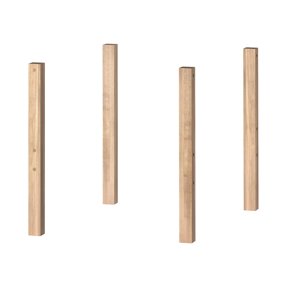 Vipack - Forrest - Leg Conversion Kit - Natural Beech For FOHS9010