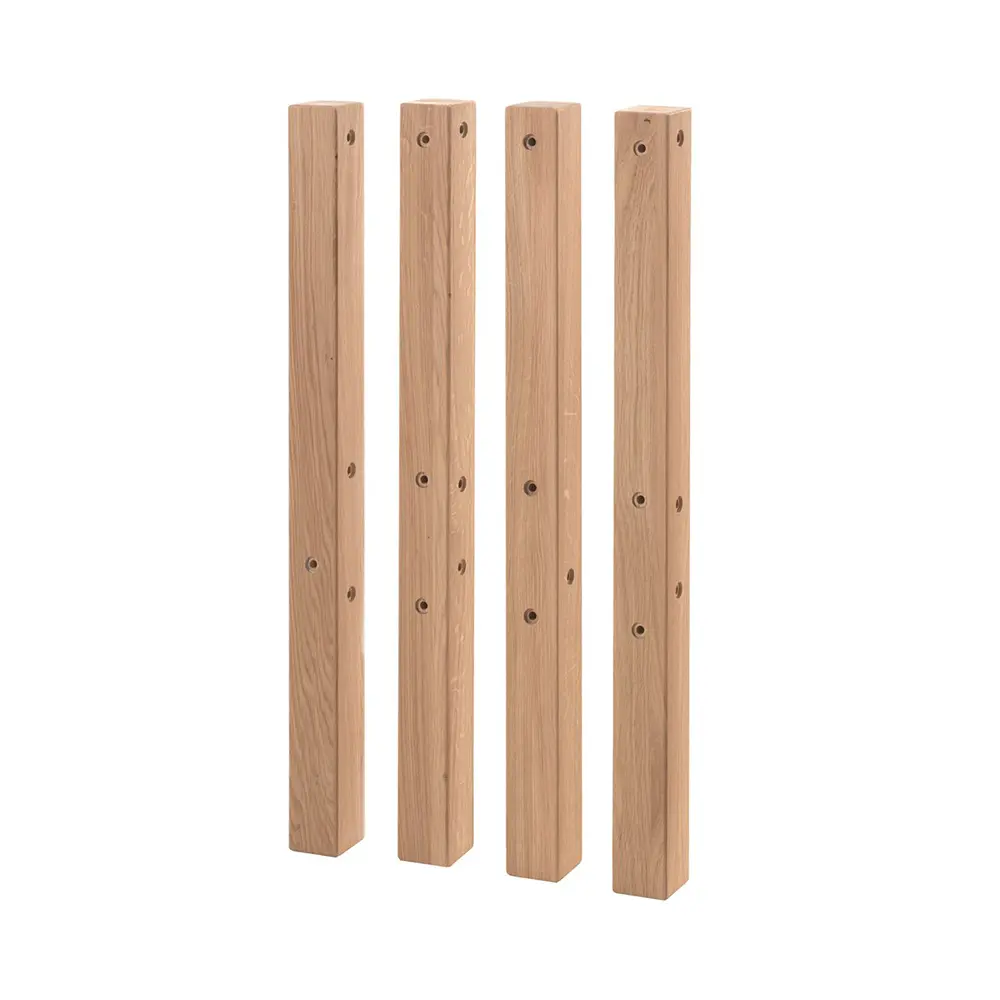 Vipack - Forrest - Leg Conversion Kit - Oak For Mid Sleepers