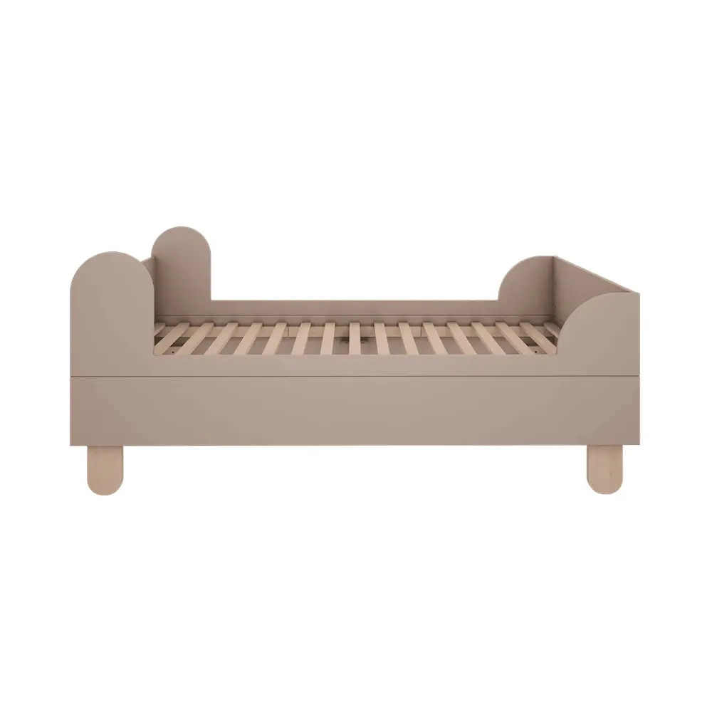 Wood Luck Design - Bed - Basic - Truffle - 80 × 160 cm