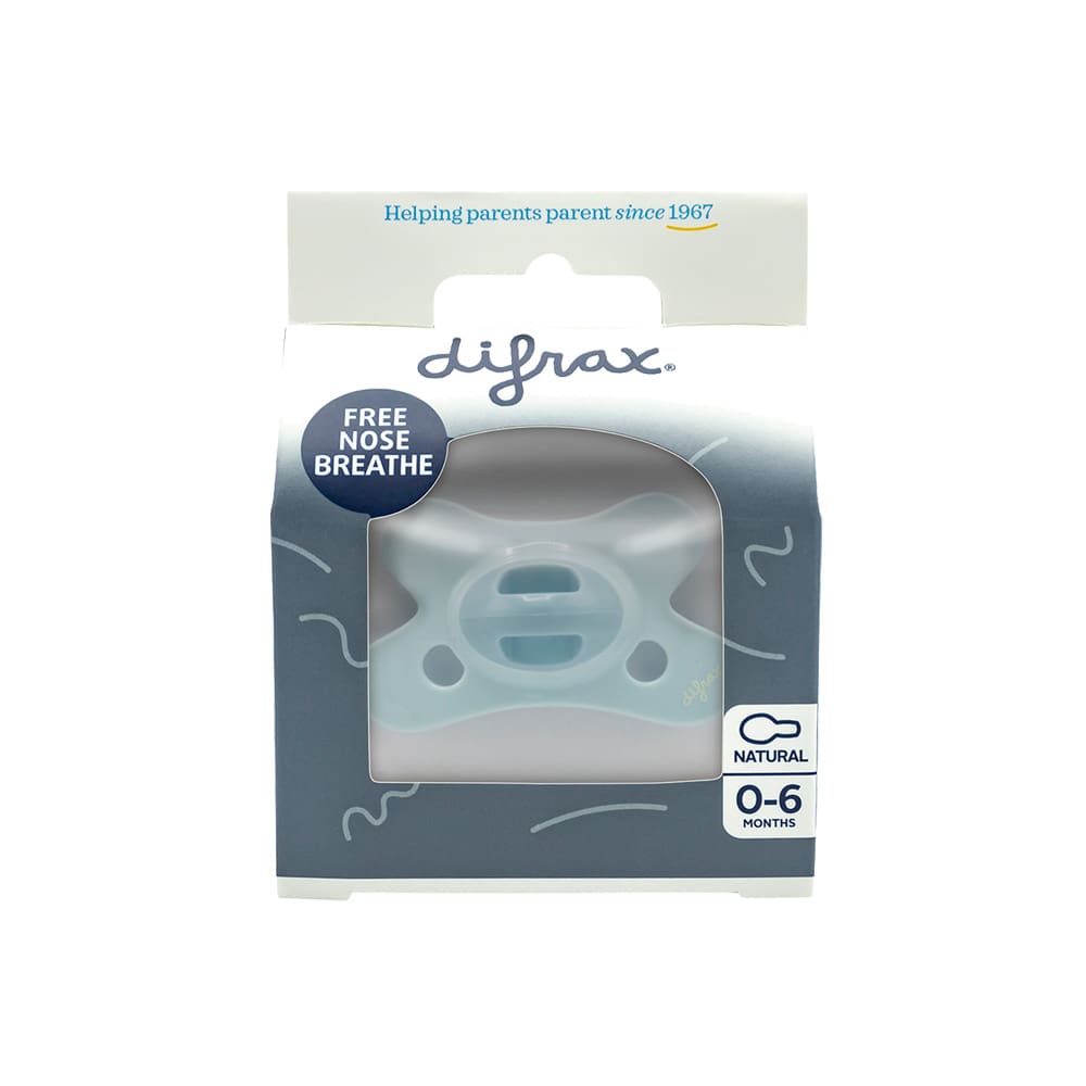 Difrax - Pacifier 0-6 - Blue Topaz