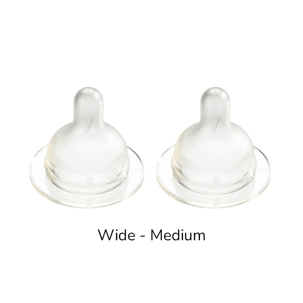 Difrax - S-Bottle Teat 3m+ - Wide Medium