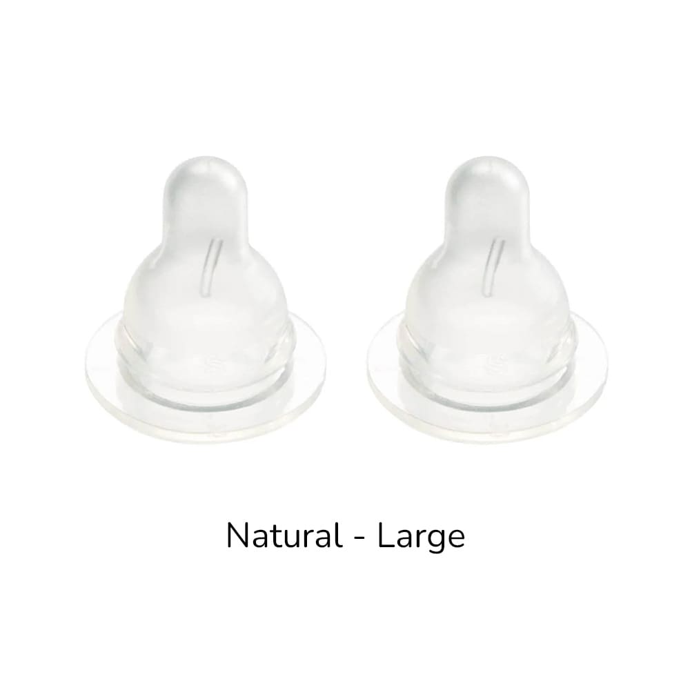 Difrax - S-Bottle Teat 6m+ - Natural Large