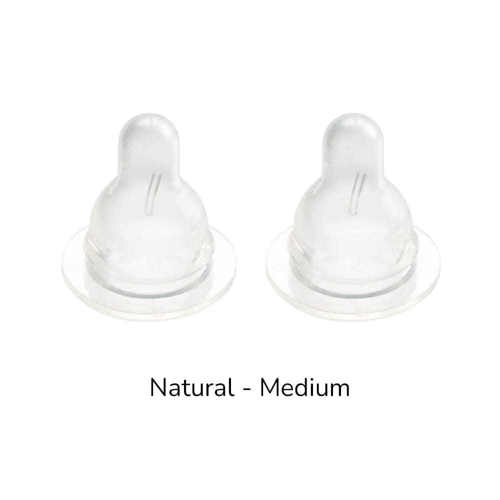 Difrax - S-Bottle Teat 3m+ - Natural Medium