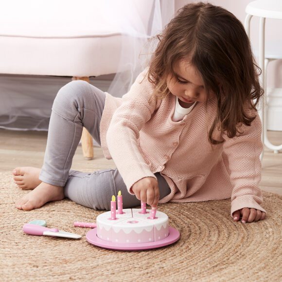 Kids Concept – Verjaardagstaart – Roze