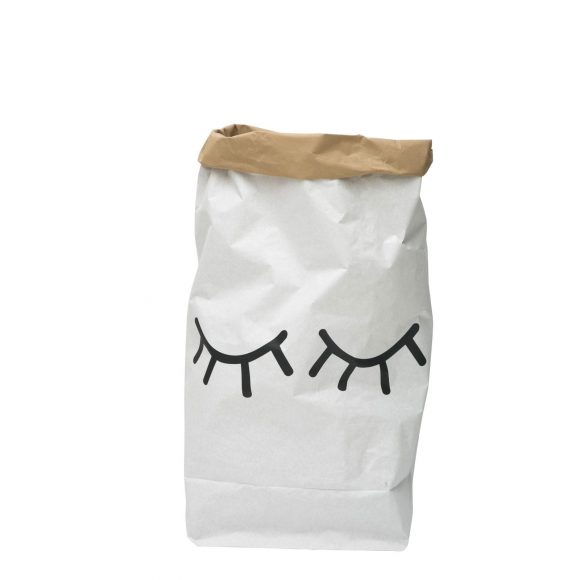Tellkiddo – Toy Storage Bag – Paper – Closed Eyes