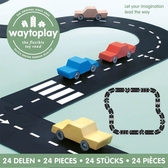Waytoplay – Flexible Road – Highway – 24 ondurdelen