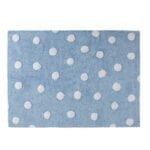Lorena Canals - Washable Rug - Polka Dots - Blue