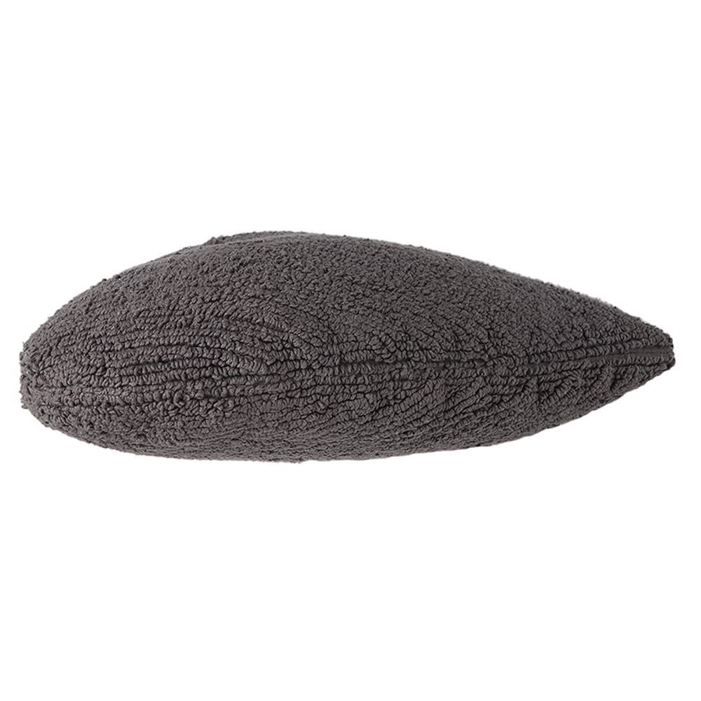 Lorena Canals – Heart Cushion – Elephant Grey – 47 x 50 cm