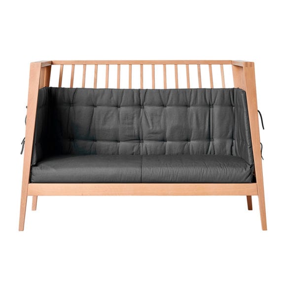 Leander – Sofaset für Linea + Luna Babybett – Cool Grey