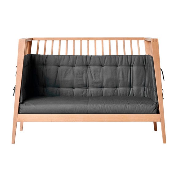 Leander Linea & Luna Cot Bumper - 5 colour options – Nubie Kids