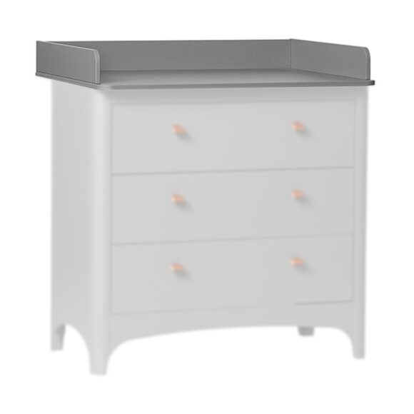 Leander – Changing Unit for Classic Dresser – Grey