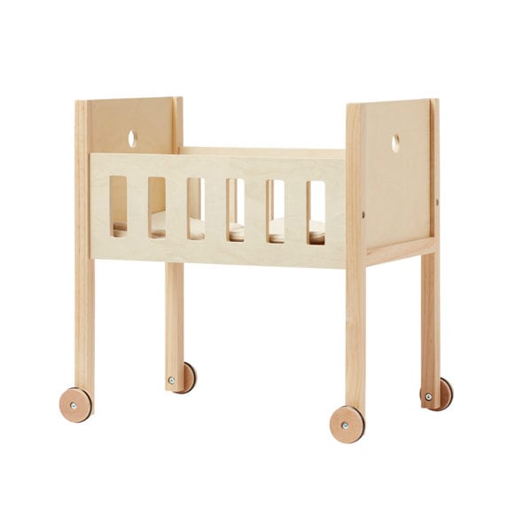 Kids Concept – Doll Bed Nature – incl. bedset