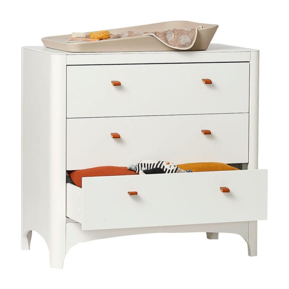 Leander – Classic Dresser – White