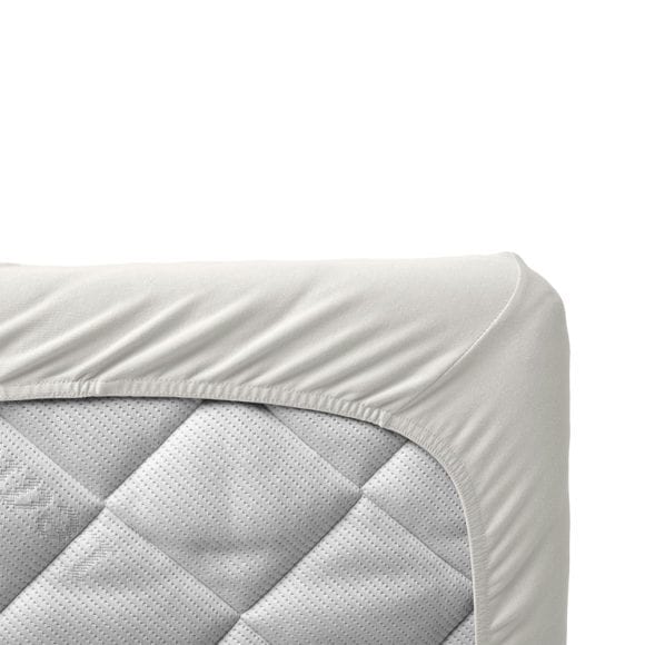 Leander – Hoeslaken voor Babybed, Organic – Snow (2st.) 60 x 120 cm