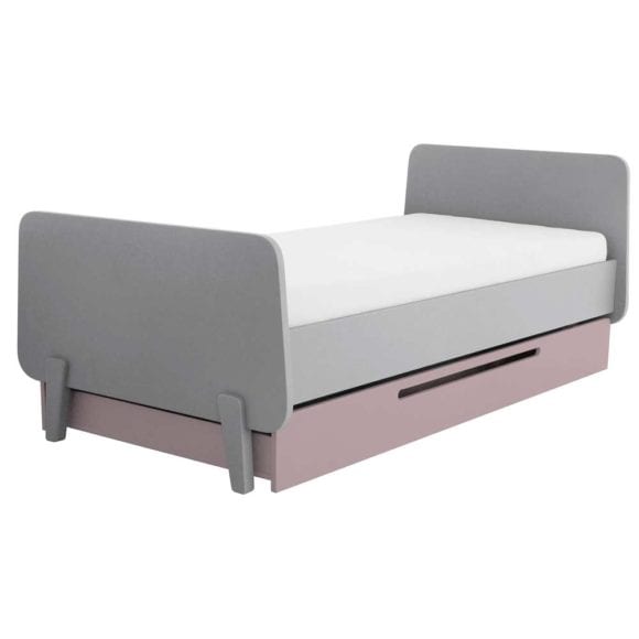 Laurette – Logeerlade voor Le lit MM  90 x 190 cm – Old Pink