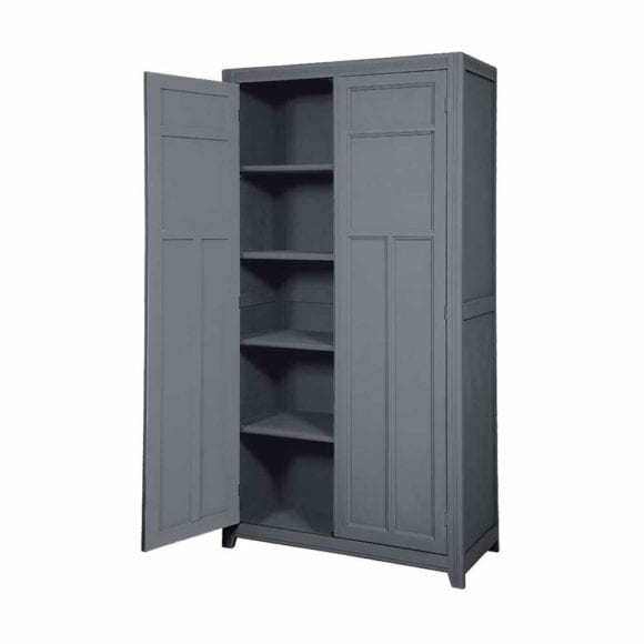 Laurette – Kleiderschrank Parisienne – Dark Grey