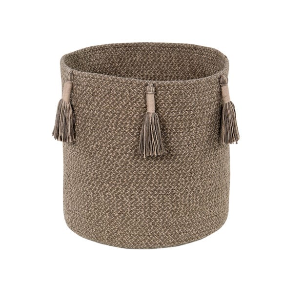 Lorena Canals – Aufbewahrungskorb – Woody, Soil Brown – 30 x 30 cm