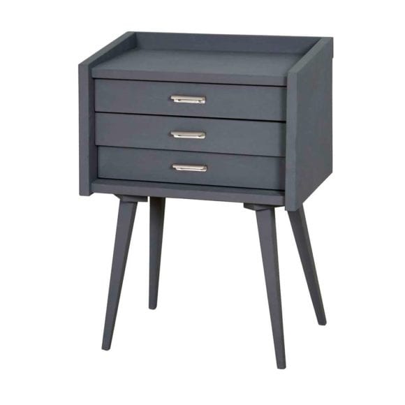 Laurette – Nachtkastje Secrets – Dark Grey