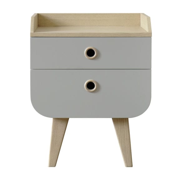 Laurette – Bedside Table Zen – Pale Grey