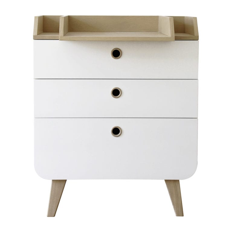 Laurette Changing table for Dressser Zen color natural