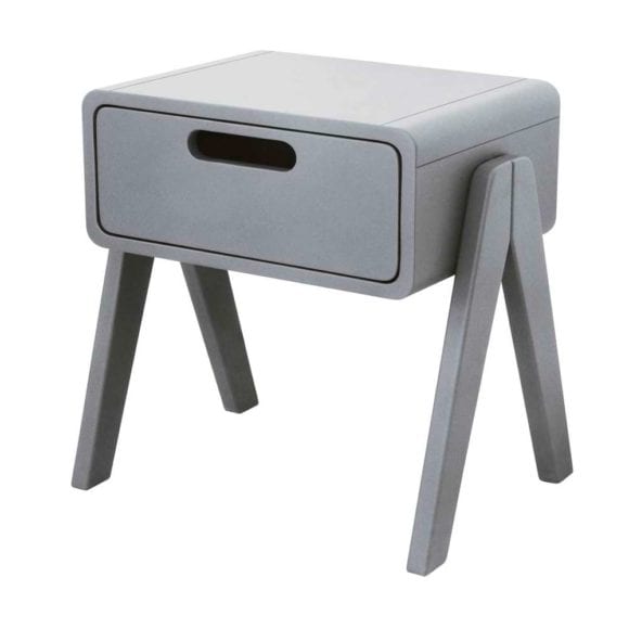 Laurette – Nachttisch Little Robot – Pale Grey