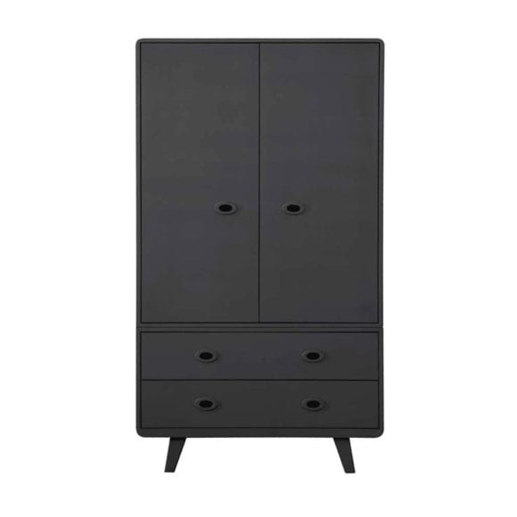 Laurette – Kleiderschrank Toi & Moi – Charcoal