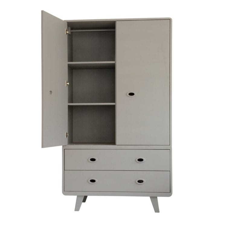 Laurette Wardrobe Toi & Moi pale grey